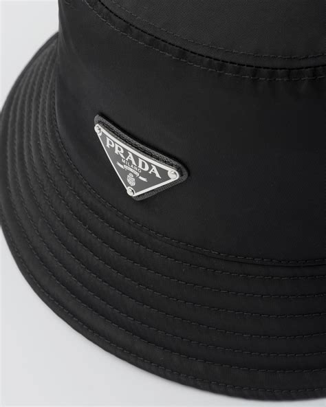 original prada bucket hat|prada re nylon bucket hat.